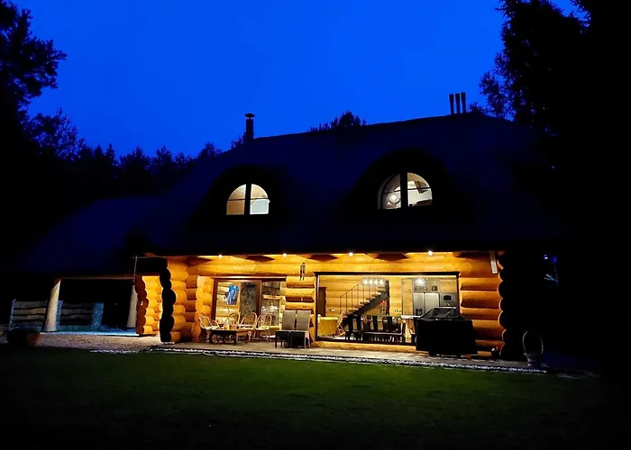 Saski Zakatek, Wakacje W Bajkowym Domku!!! Mazury, Sauna, Jezioro, Pomost,